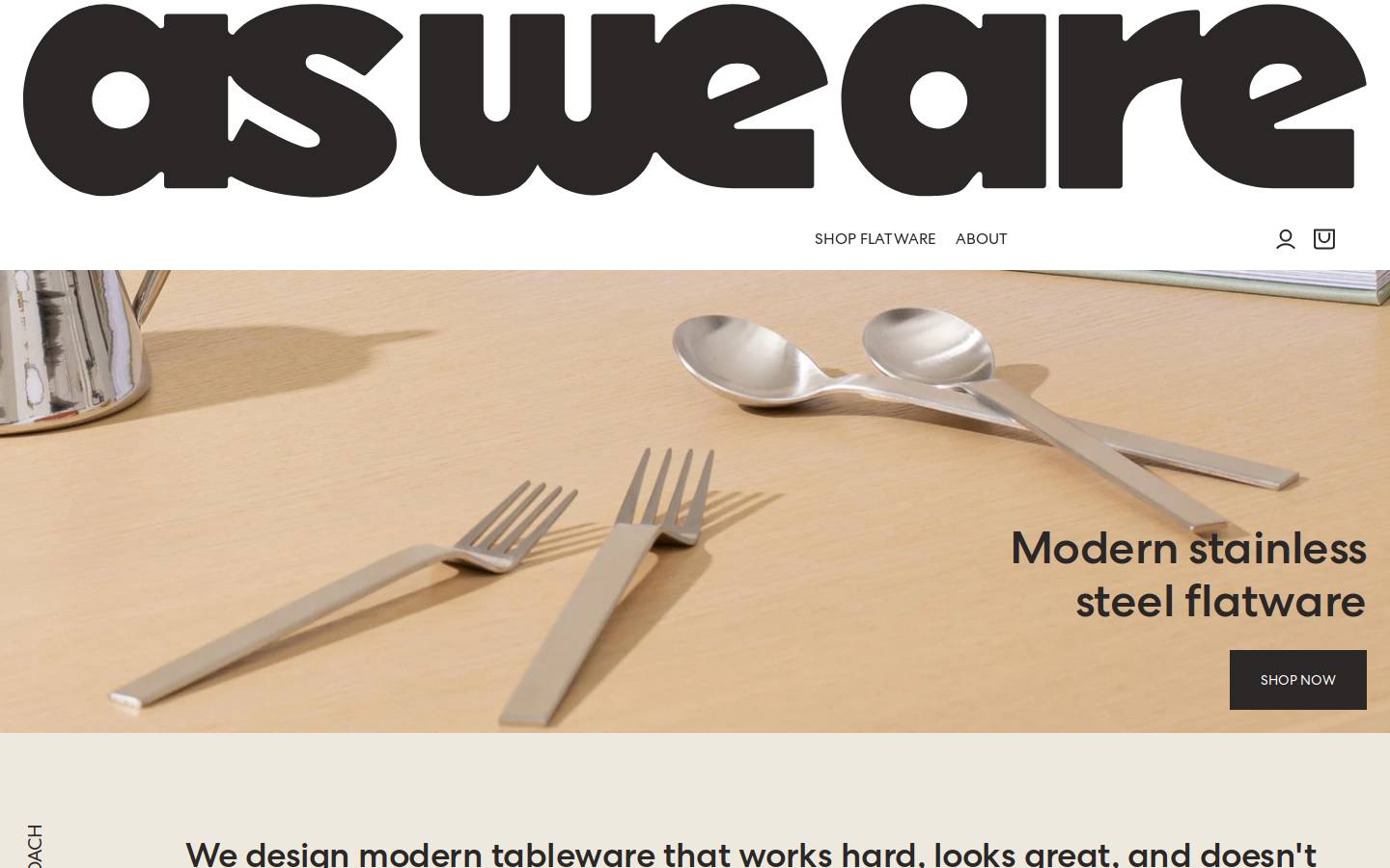 aswearehome.com homepage screenshot