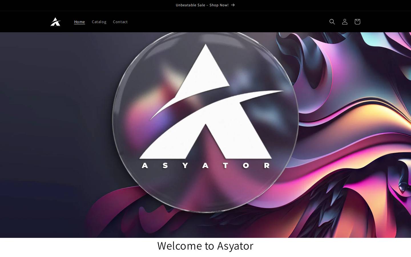 asyator.com homepage screenshot