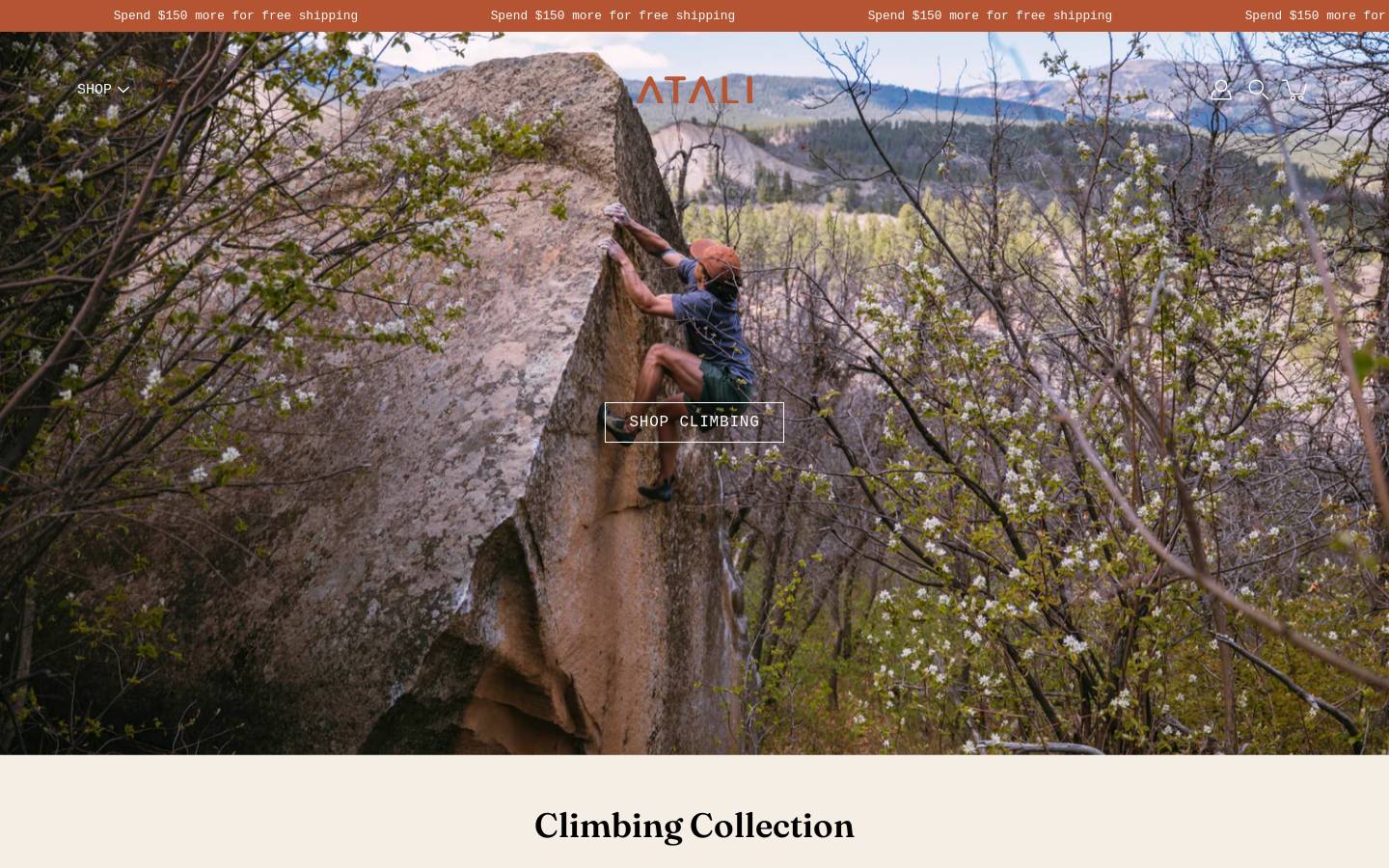 ataliapparel.com homepage screenshot