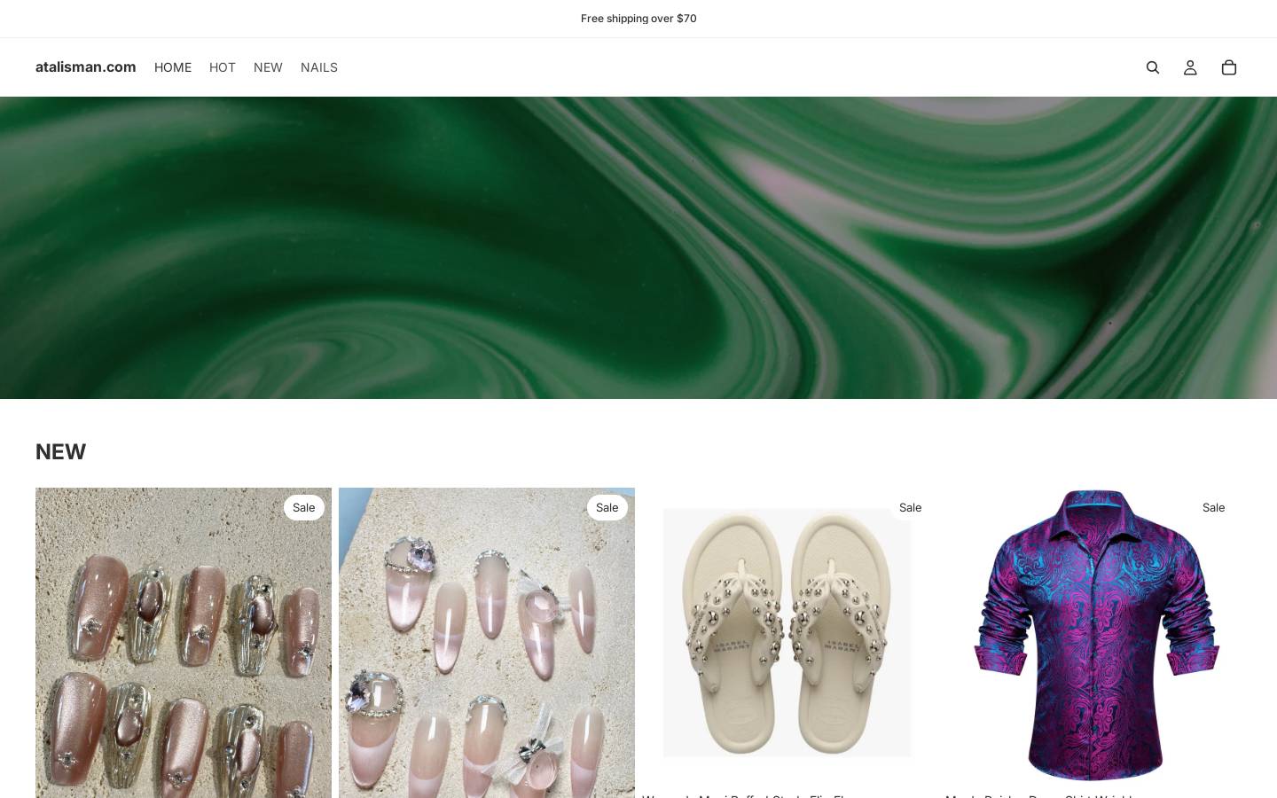 atalisman.com homepage screenshot