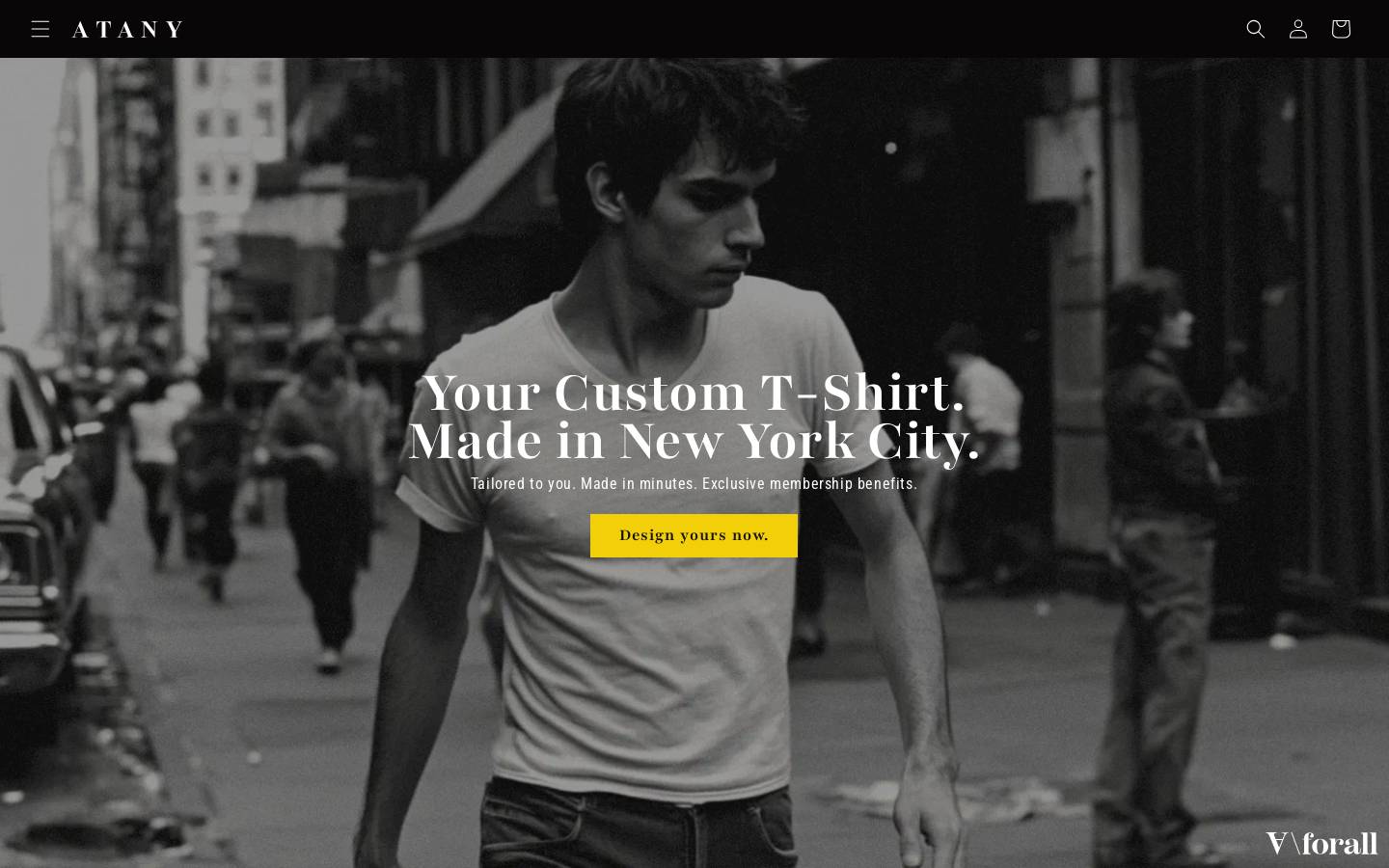 atanyforall.com homepage screenshot