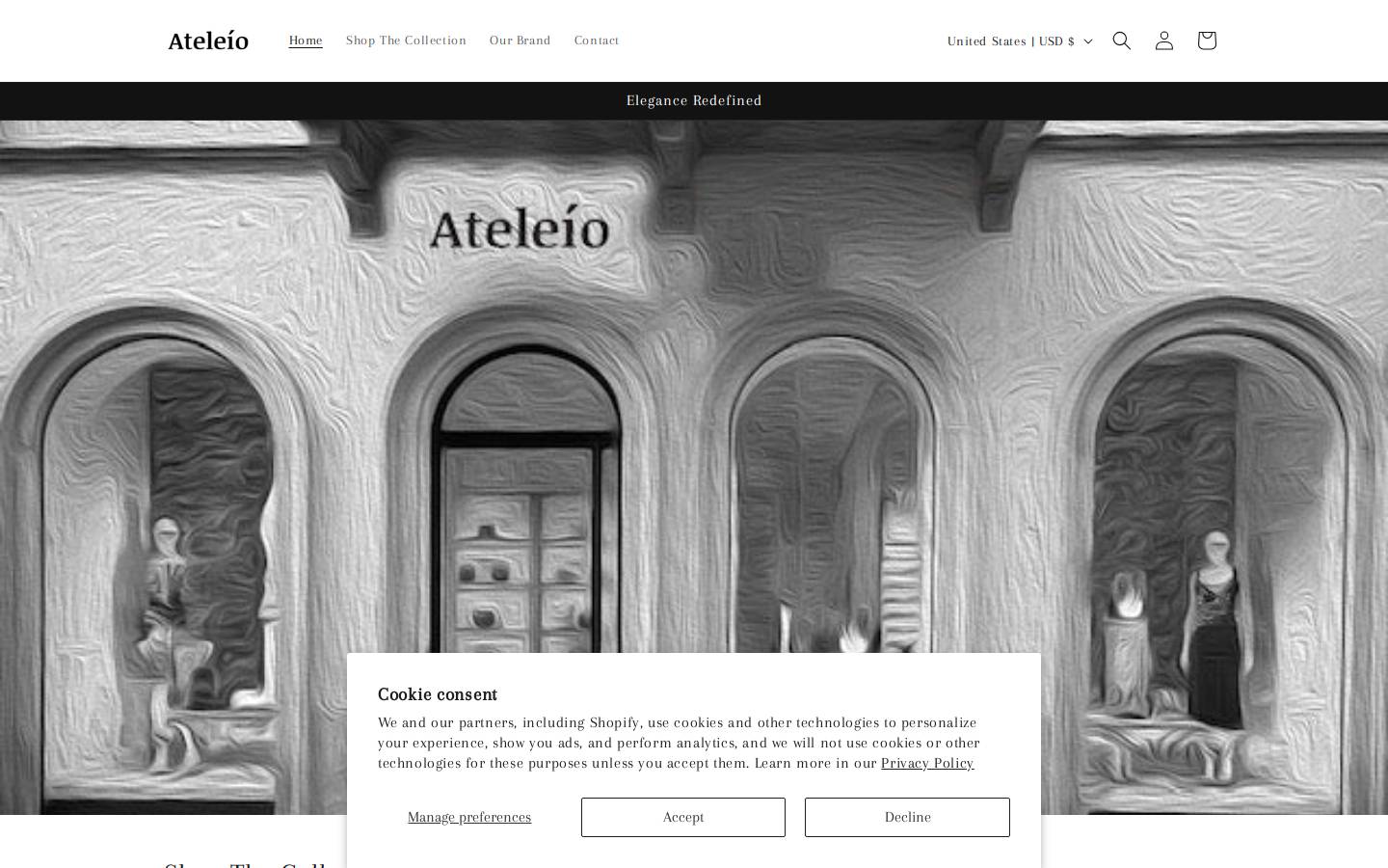 ateleio.com homepage screenshot