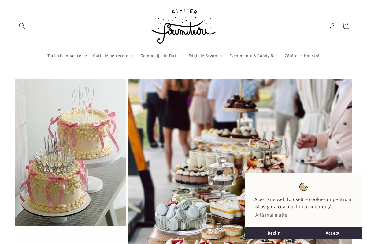 Atelier Firimituri homepage screenshot