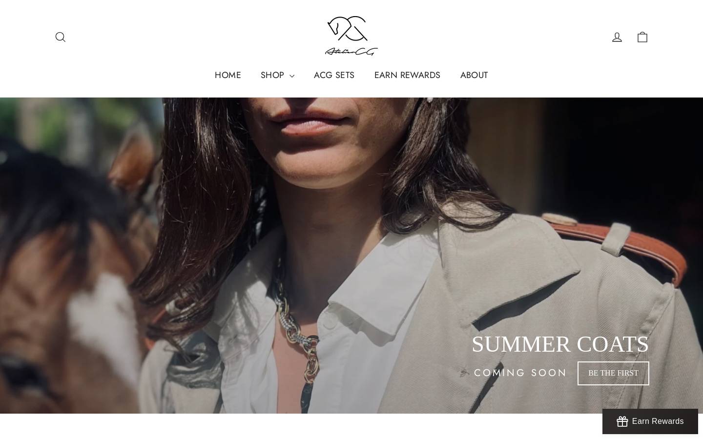 Ateliercg homepage screenshot