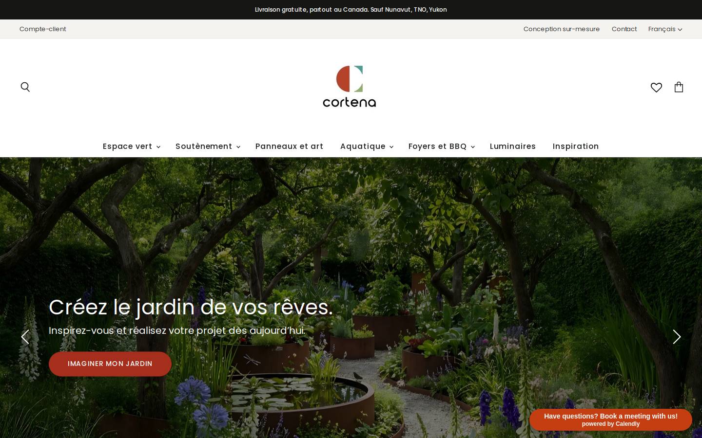 ateliercortena.com homepage screenshot