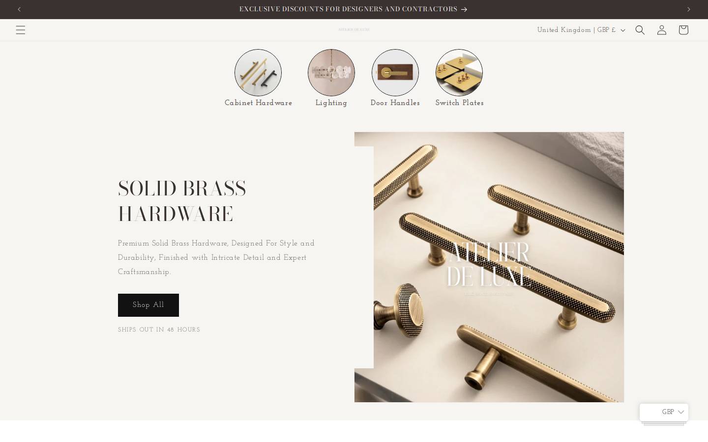 atelierdeluxe.online homepage screenshot