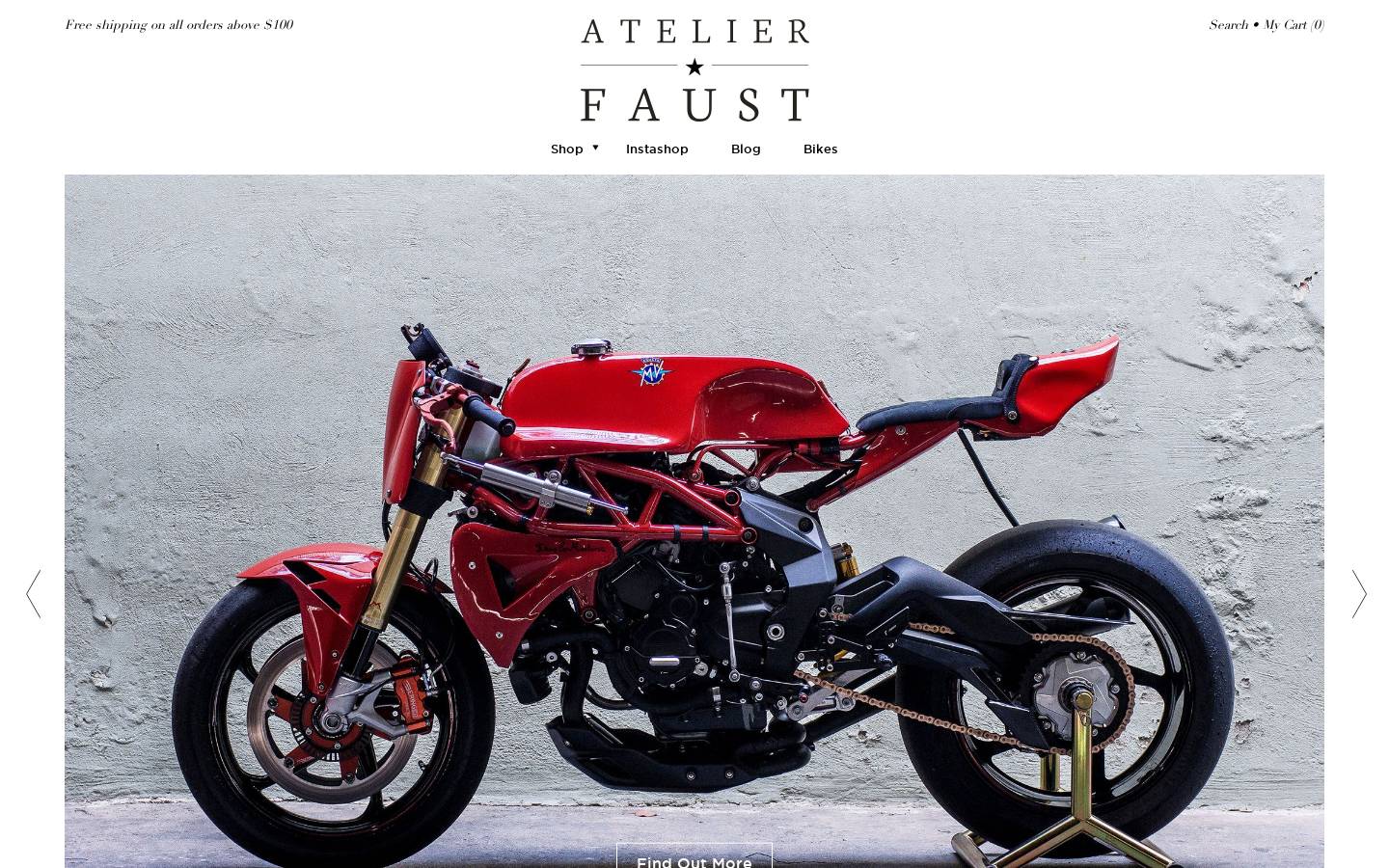 atelierfaust.com homepage screenshot
