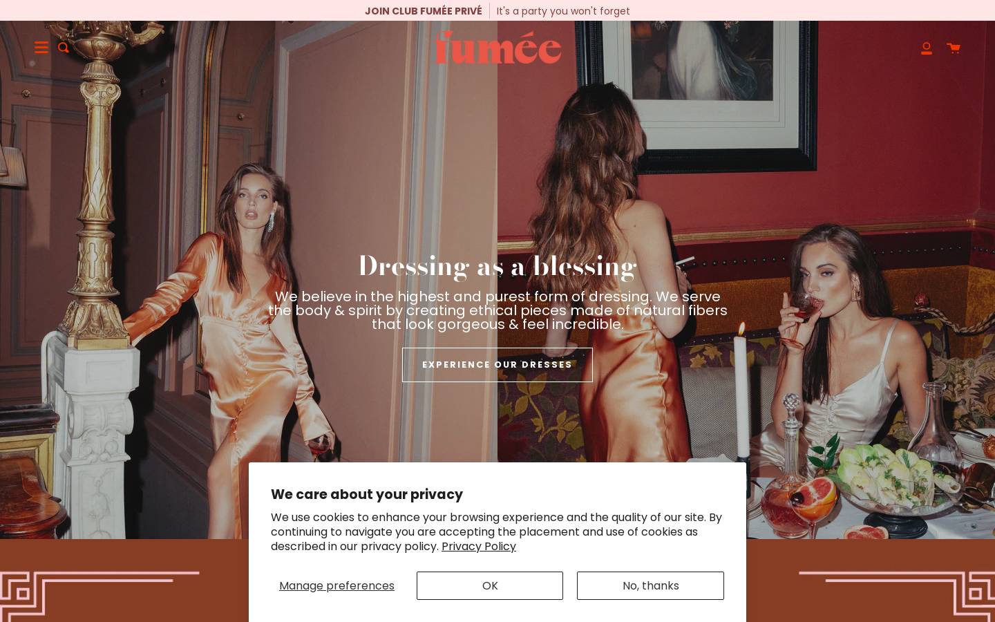 atelierfumee.com homepage screenshot