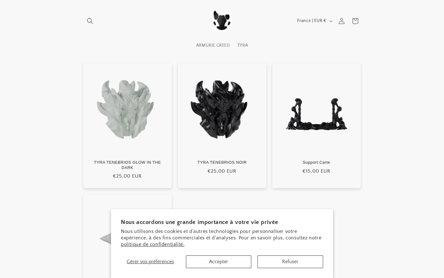 ateliergreed.com homepage screenshot