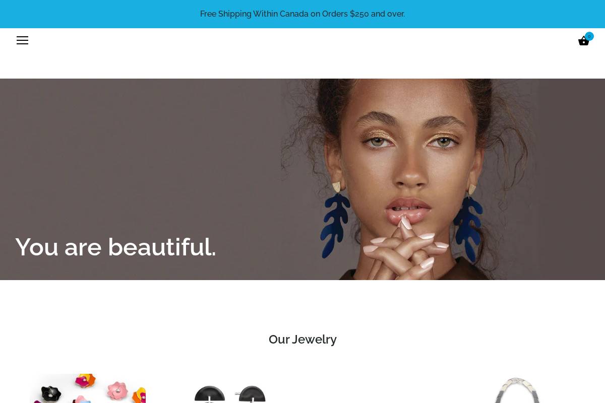 atelierj.ca homepage screenshot