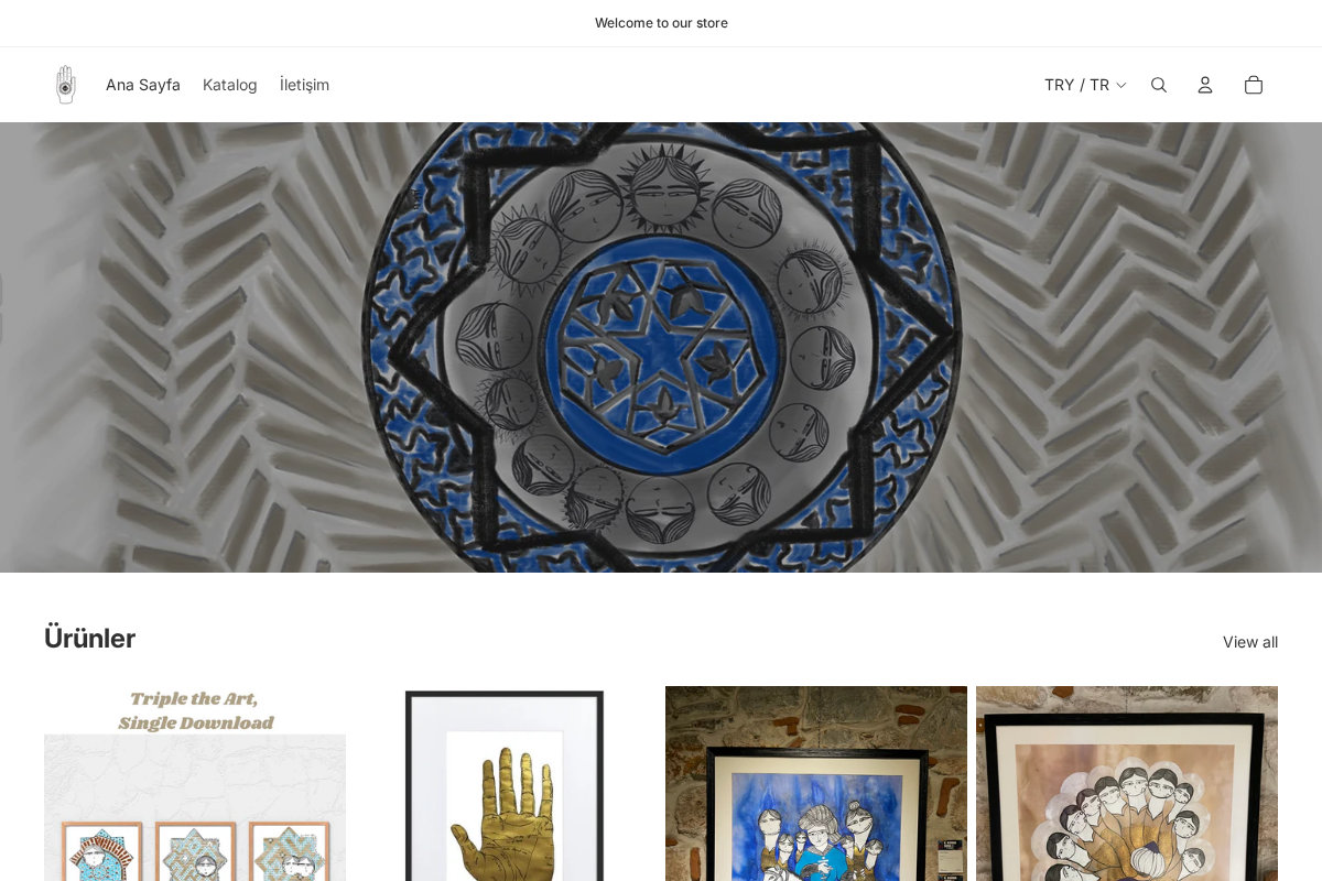 Atelier Melis ARSLAN homepage screenshot