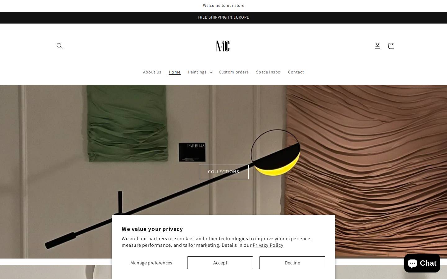 ateliermico.com homepage screenshot