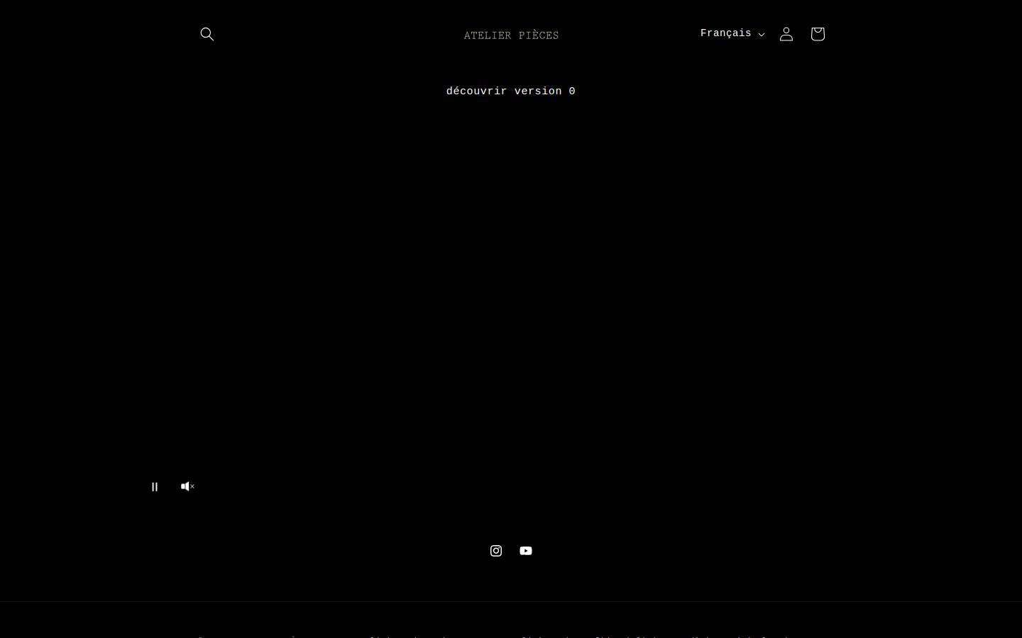 atelierpieces.com homepage screenshot