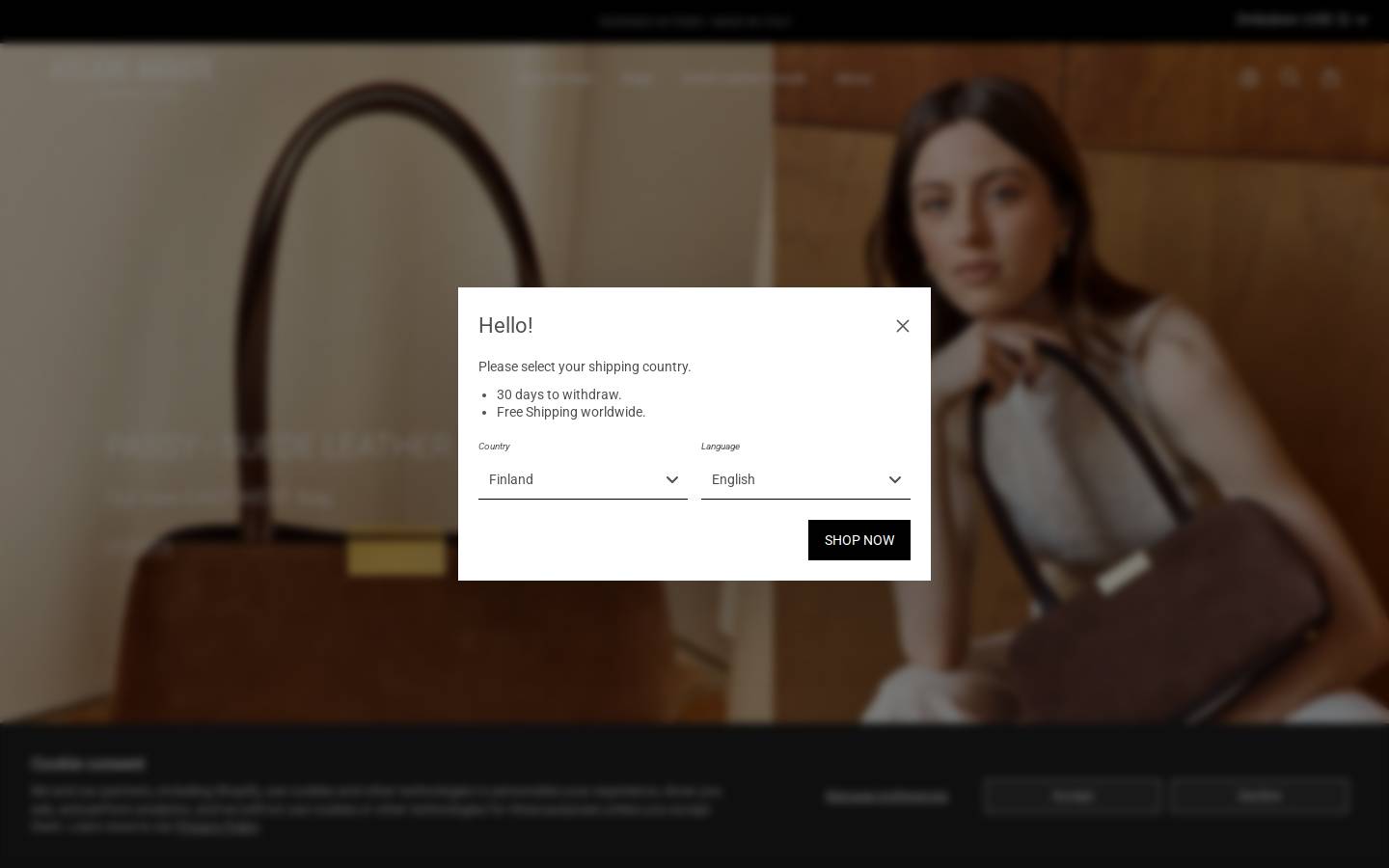 Ateliersauguste homepage screenshot
