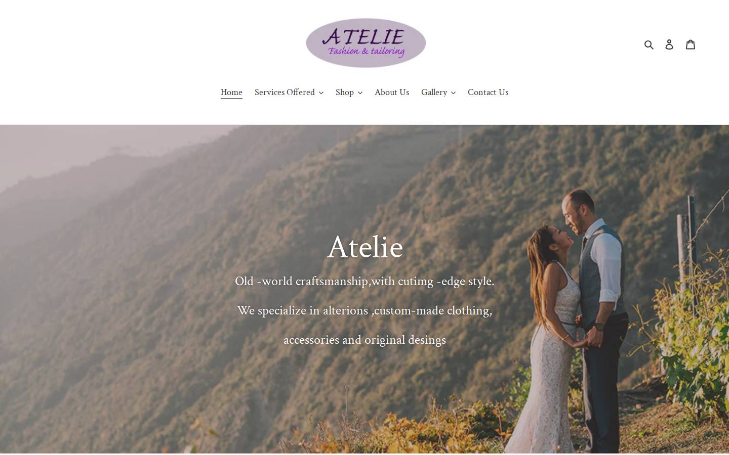 ateliershop.ca homepage screenshot
