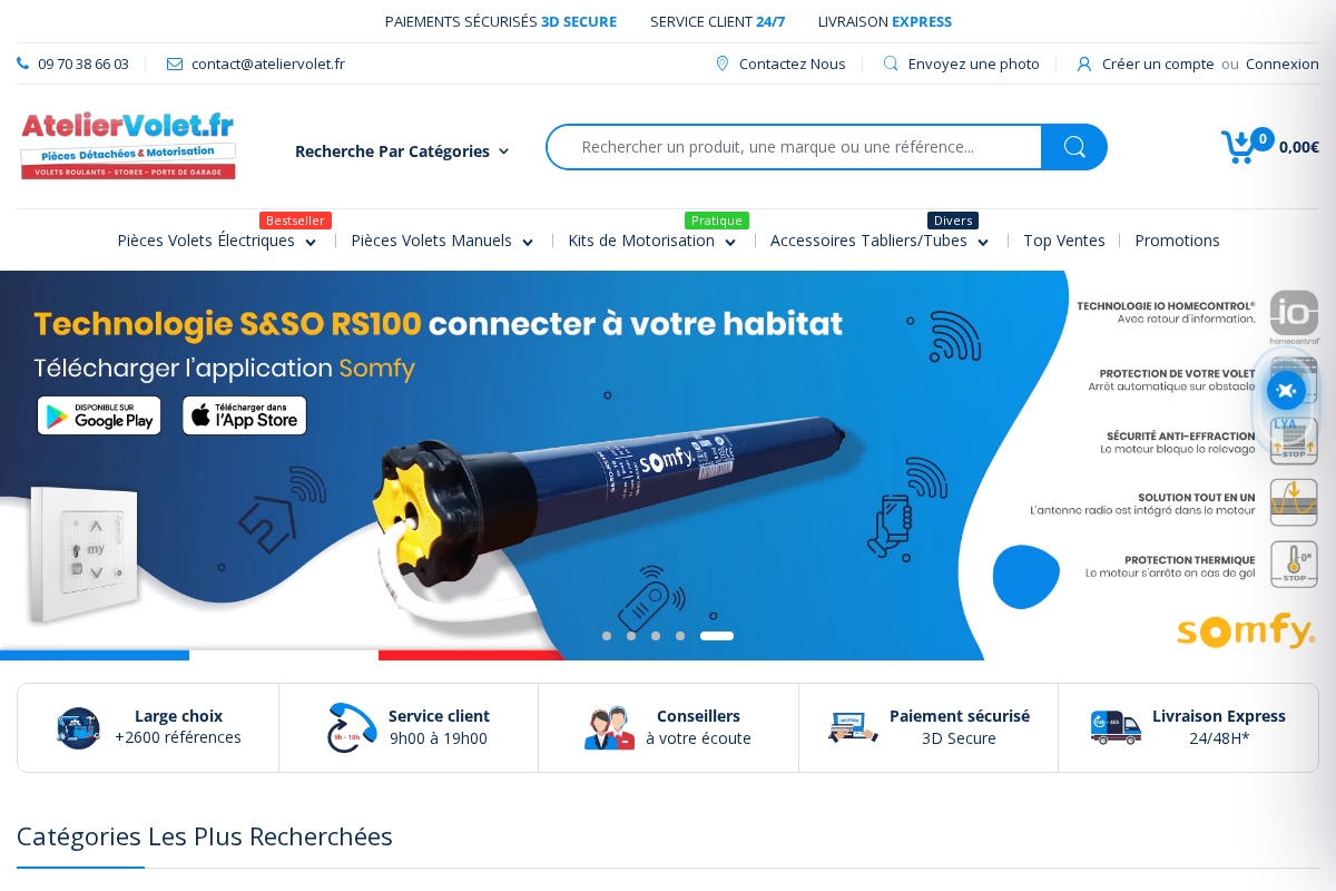 Ateliervolet homepage screenshot