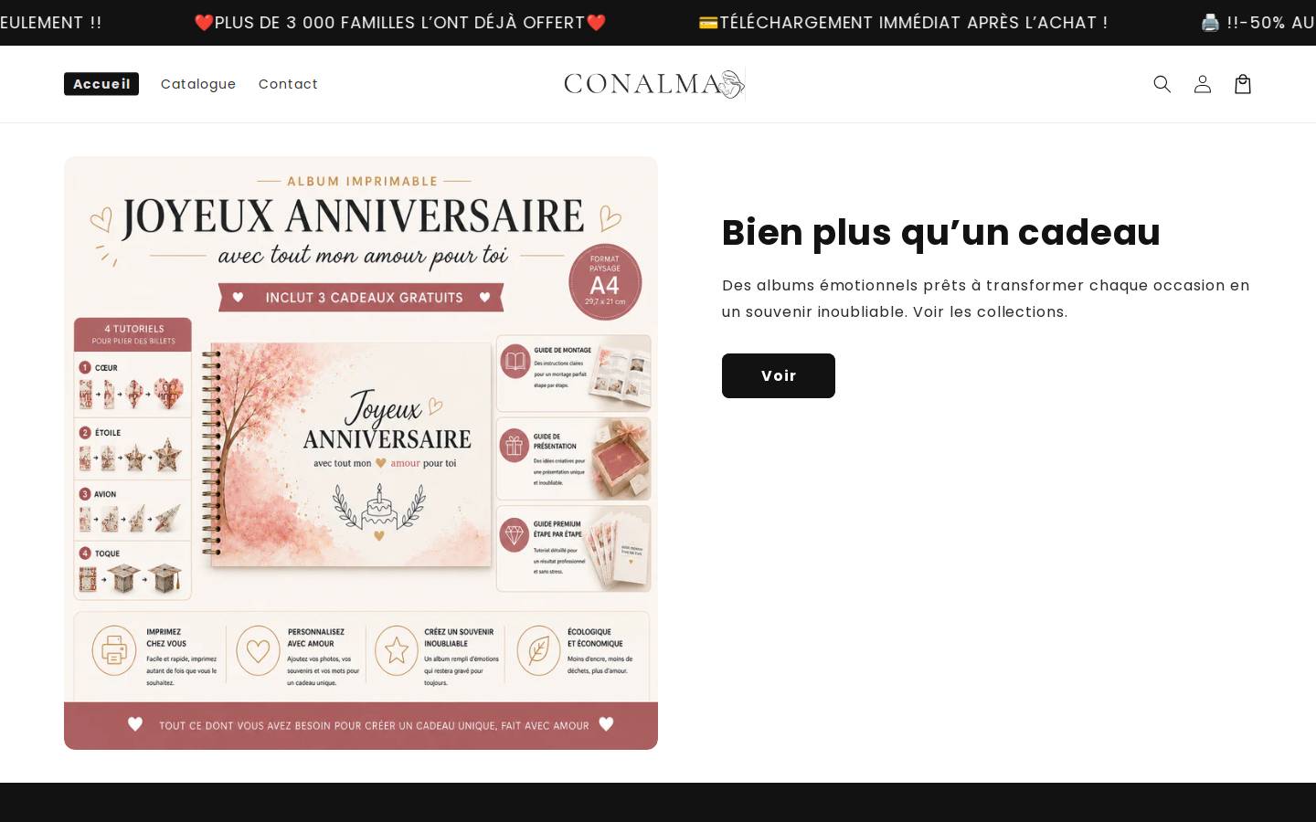 aternyafrance.com homepage screenshot