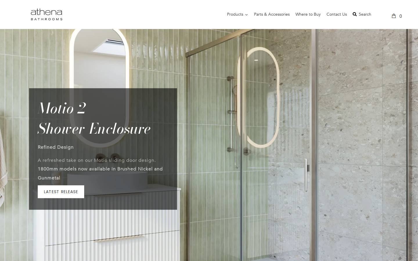 athena.co.nz homepage screenshot