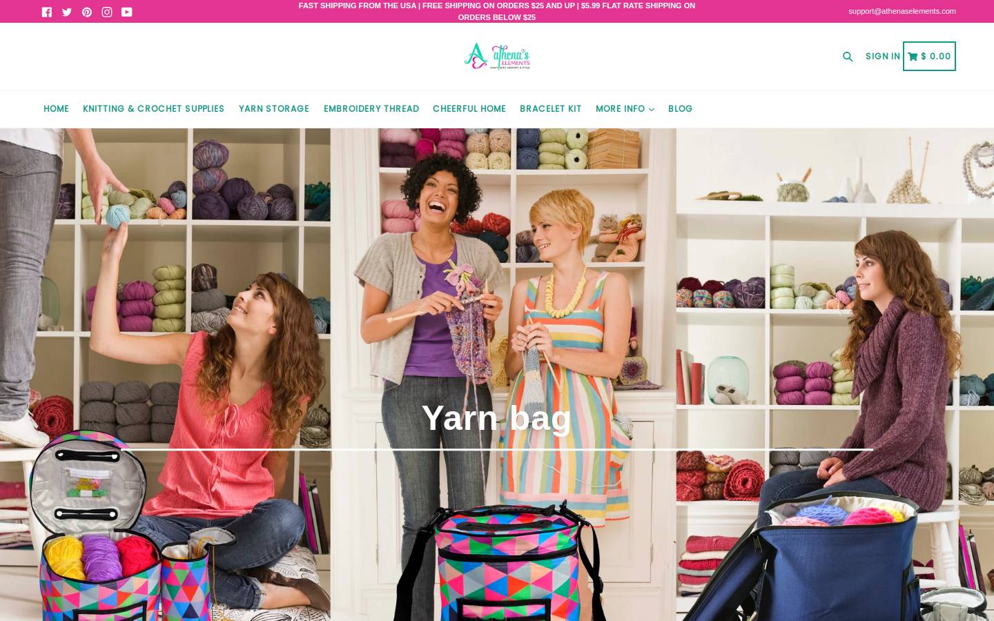 athenaselements.com homepage screenshot