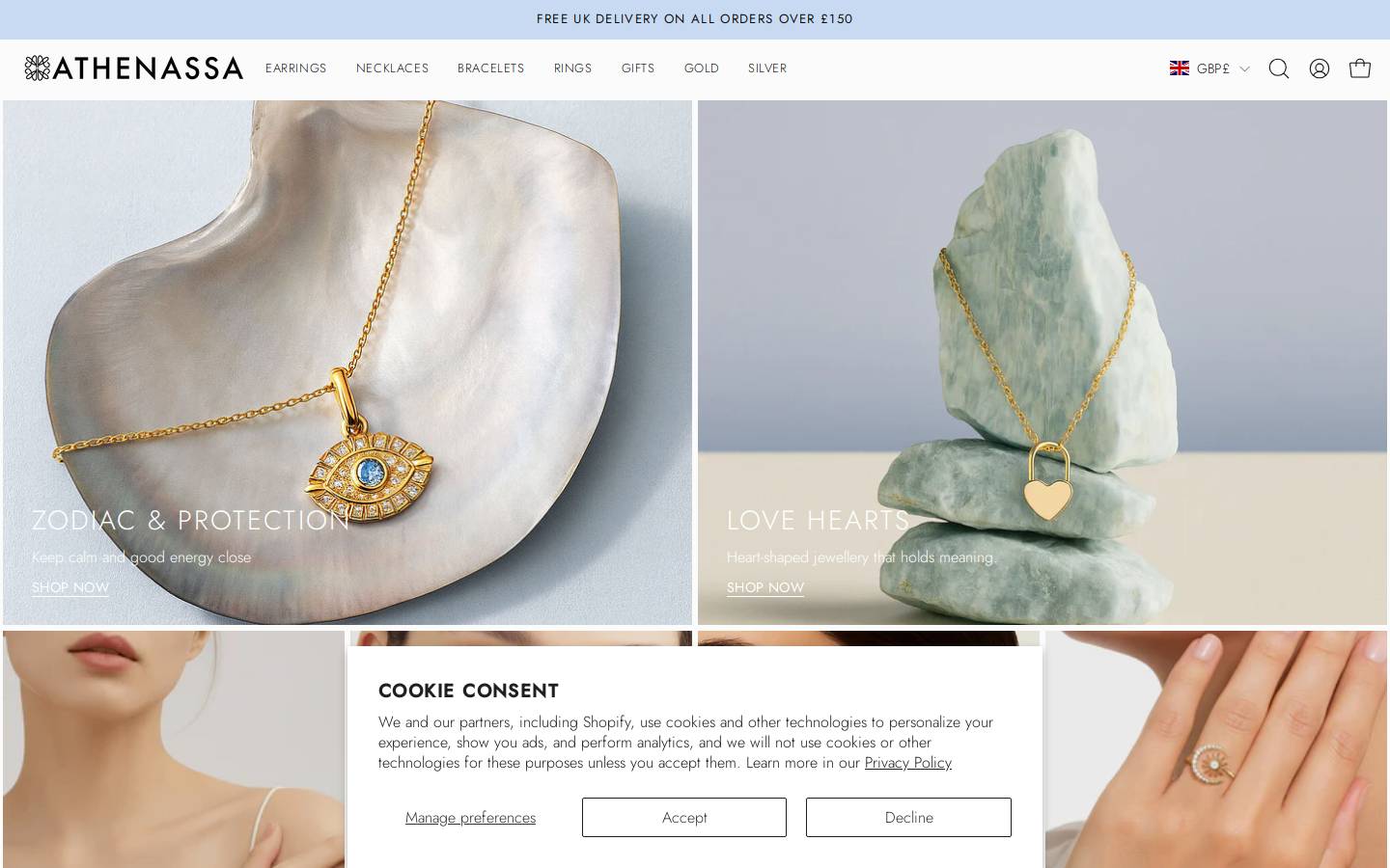 Athenassa homepage screenshot