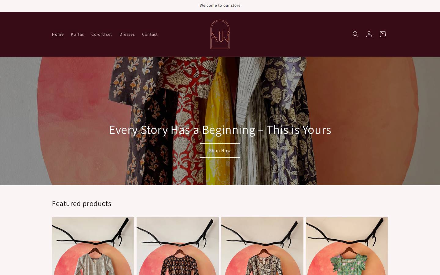 athistore.com homepage screenshot