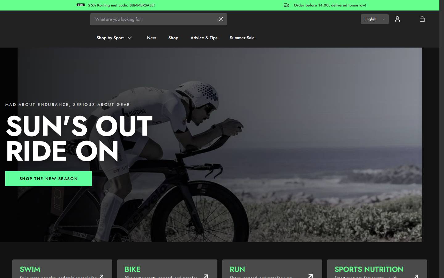 TRIAT homepage screenshot