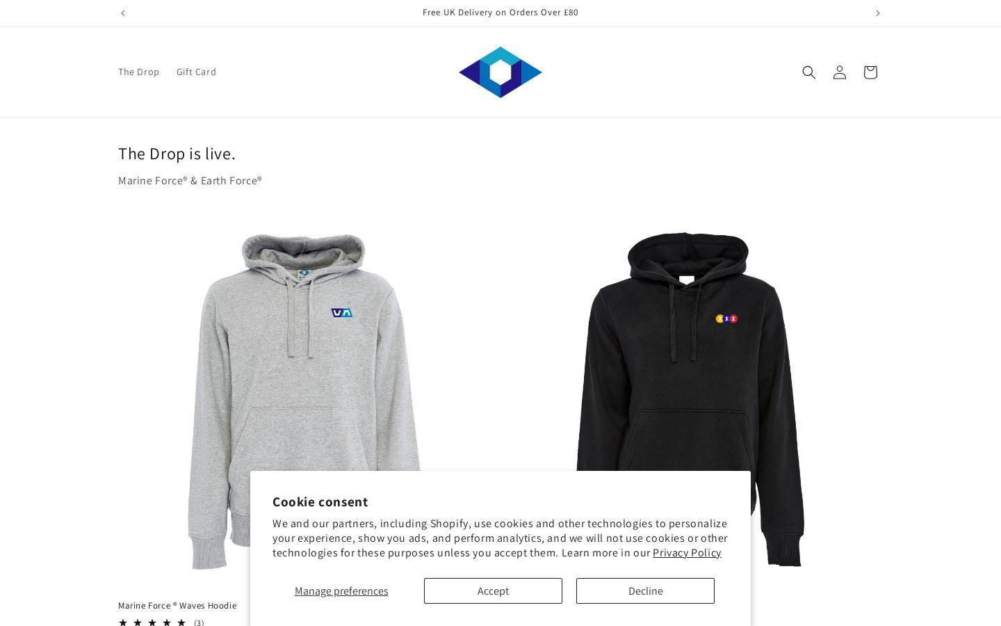 Athletic Forces homepage screenshot