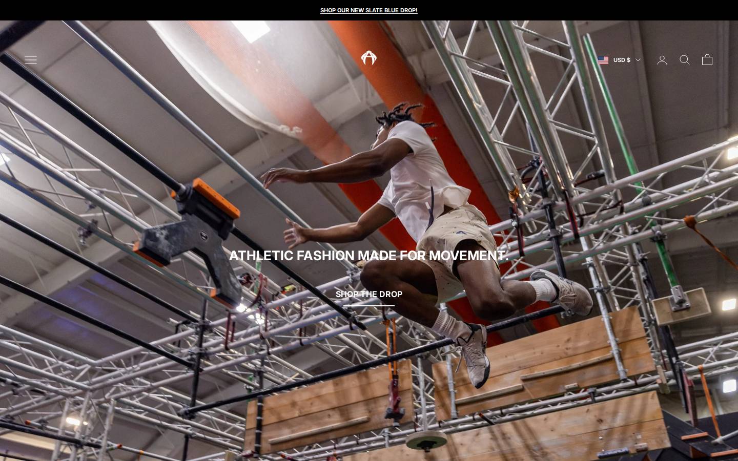 athlikos.com homepage screenshot