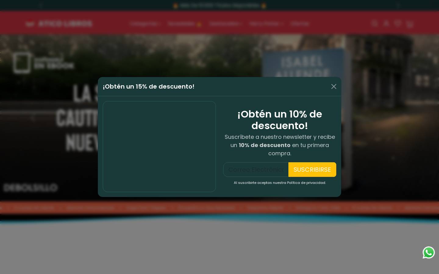 aticolibros.cl homepage screenshot