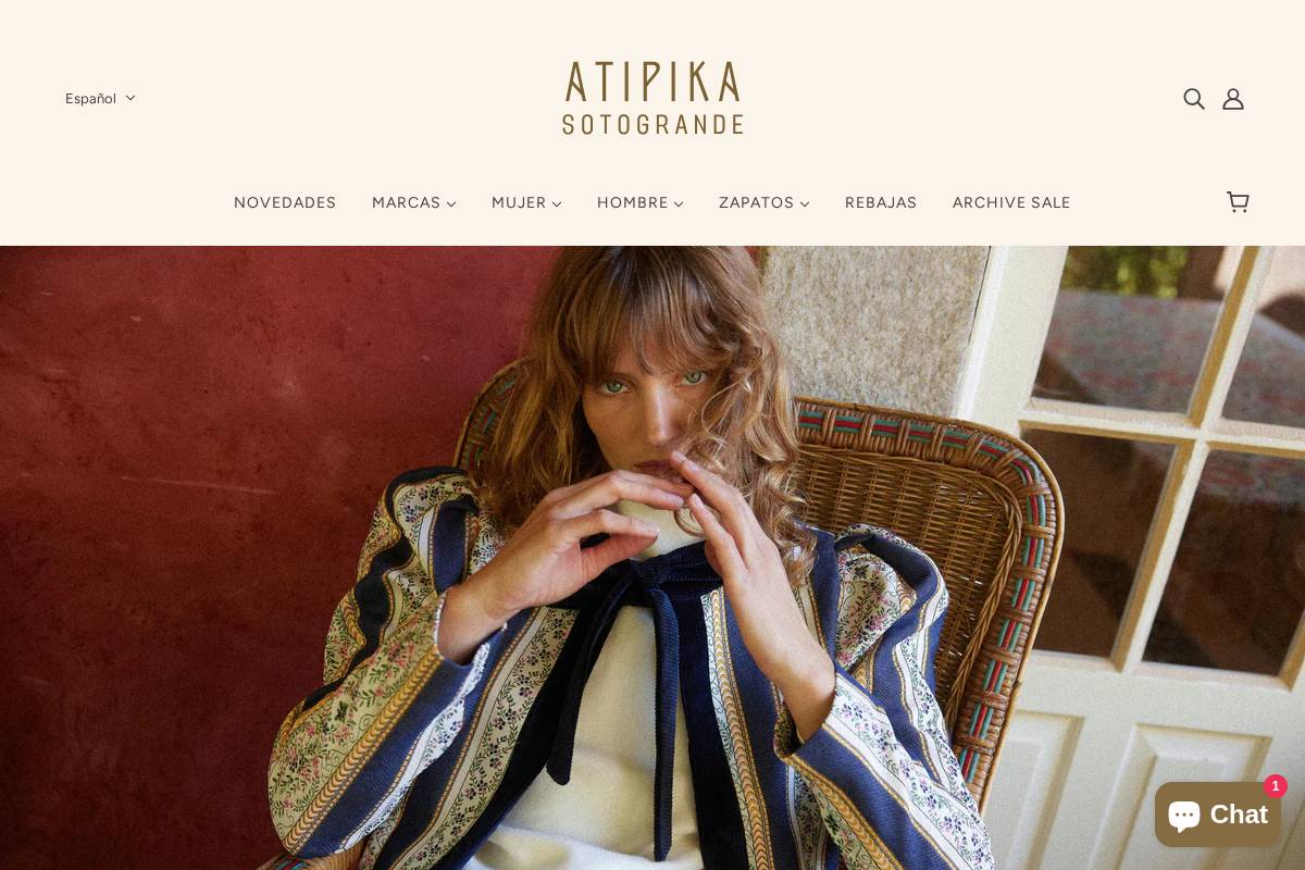 Atipikasotogrande homepage screenshot
