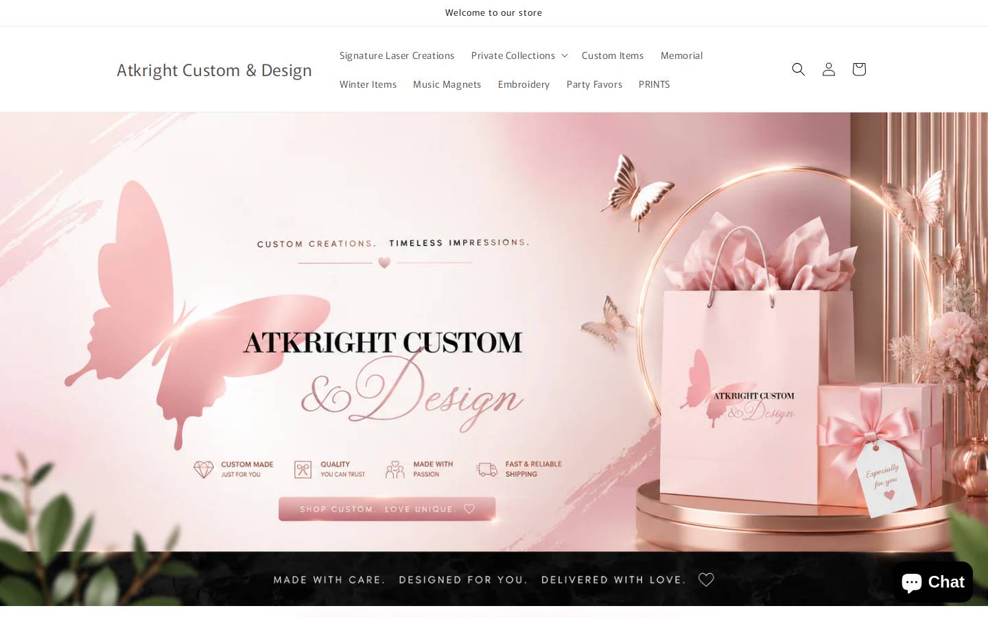 atkright.com homepage screenshot