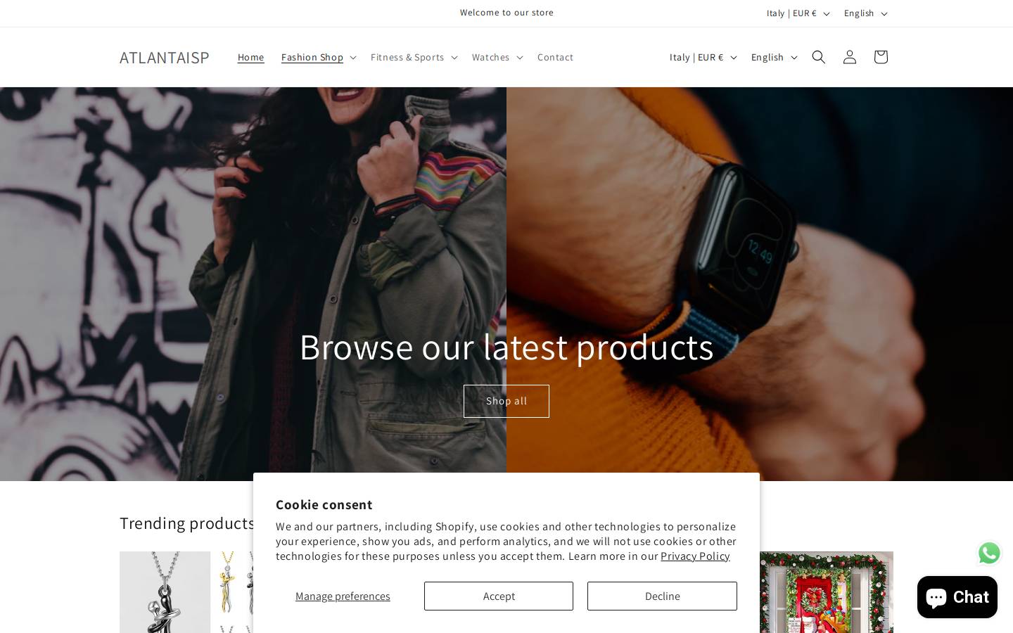 atlantaisp.com homepage screenshot