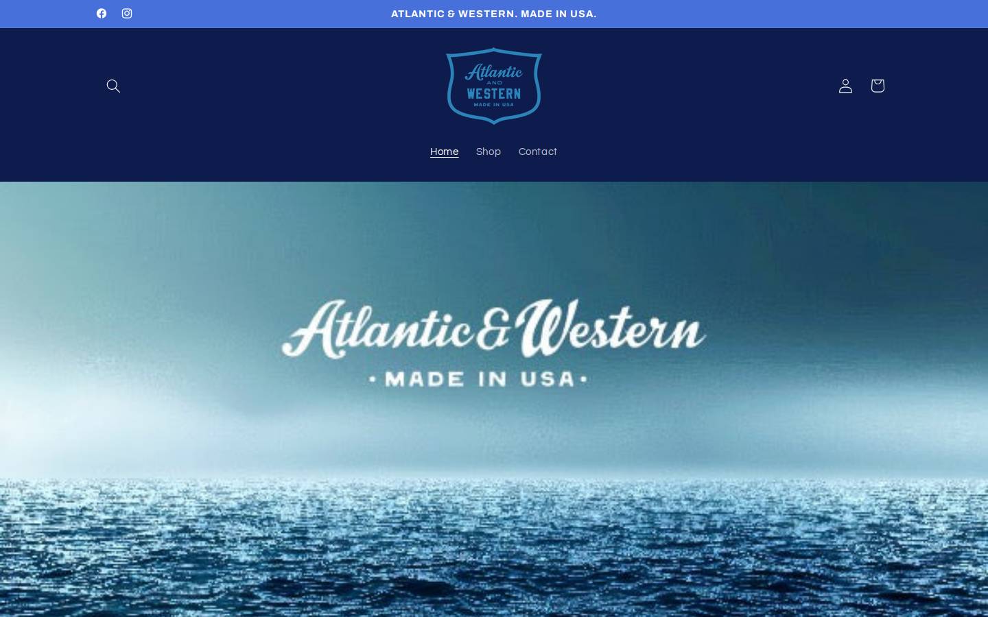 atlanticandwestern.com homepage screenshot