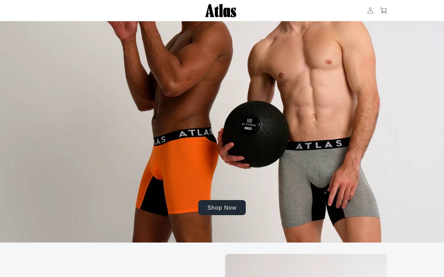 atlascomfortclub.com homepage screenshot