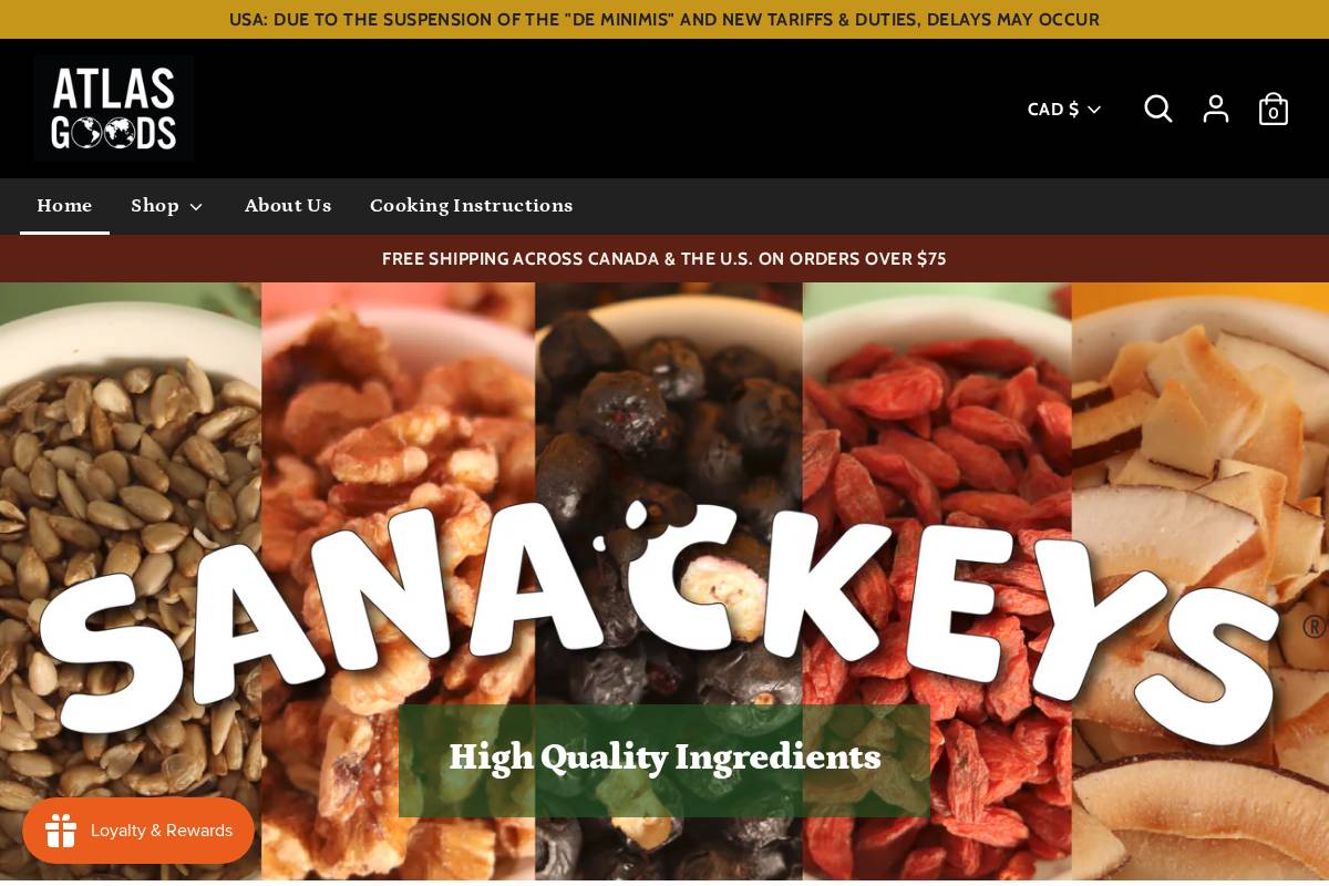 atlasgds.com homepage screenshot