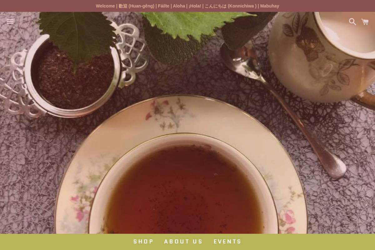 atlasteaandapothecary.com homepage screenshot