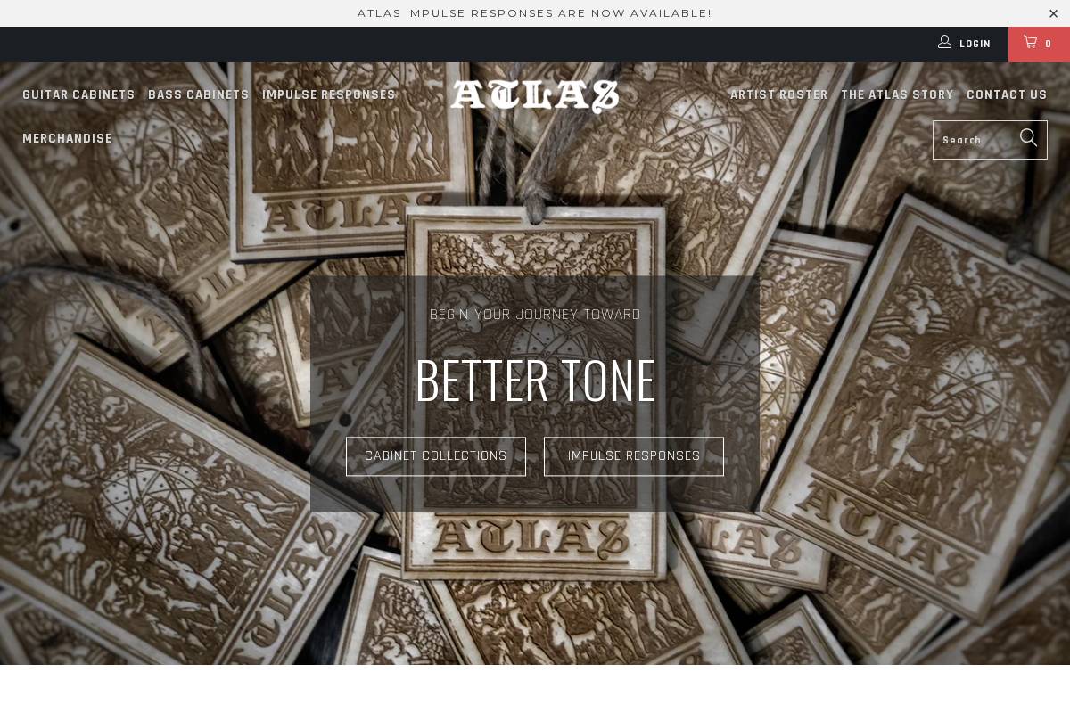 atlastone.com homepage screenshot