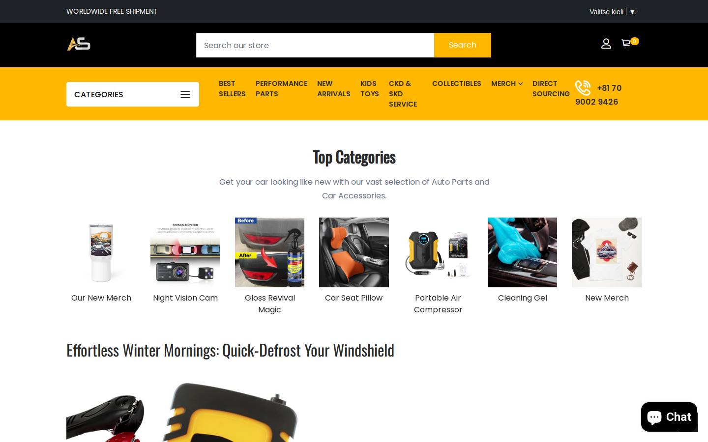 Atlasy Stars LLC homepage screenshot