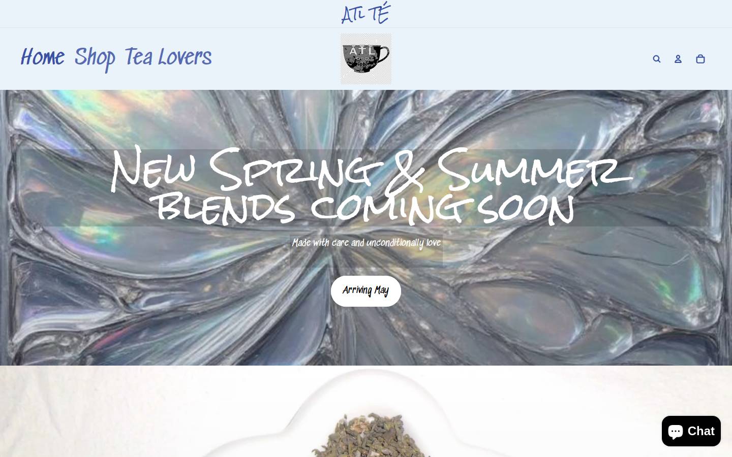 atlte.com homepage screenshot
