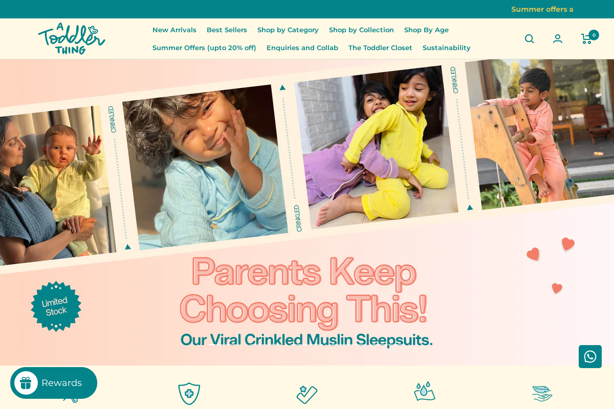 atoddlerthing homepage screenshot