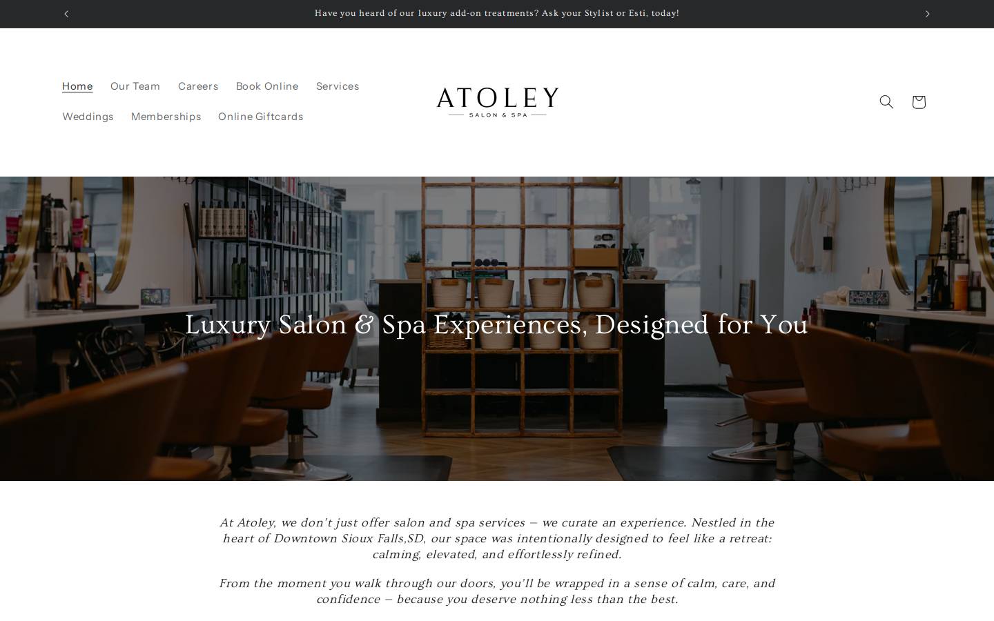 atoley.com homepage screenshot