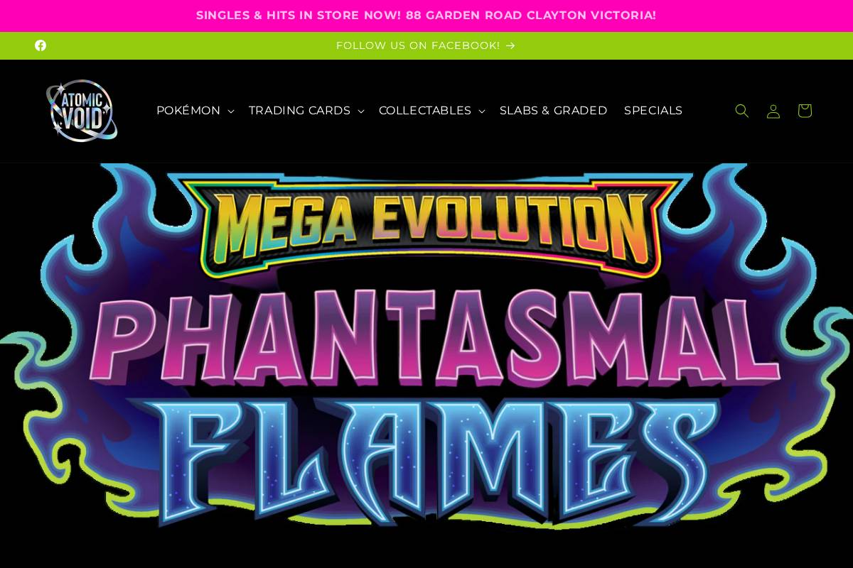 atomicvoid.com.au homepage screenshot