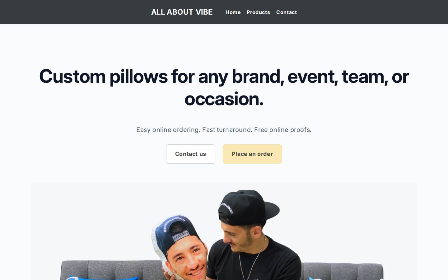 atomvibegroup.com homepage screenshot