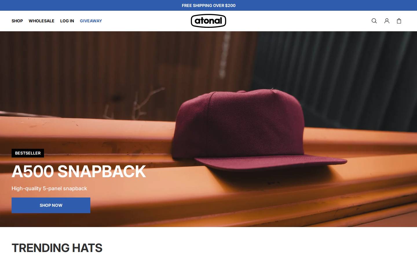 atonal.co homepage screenshot