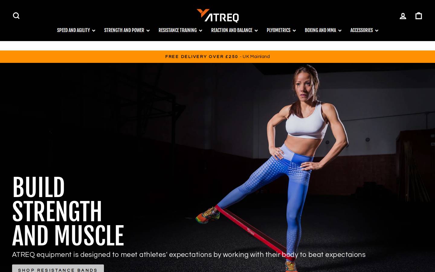 Atreq homepage screenshot