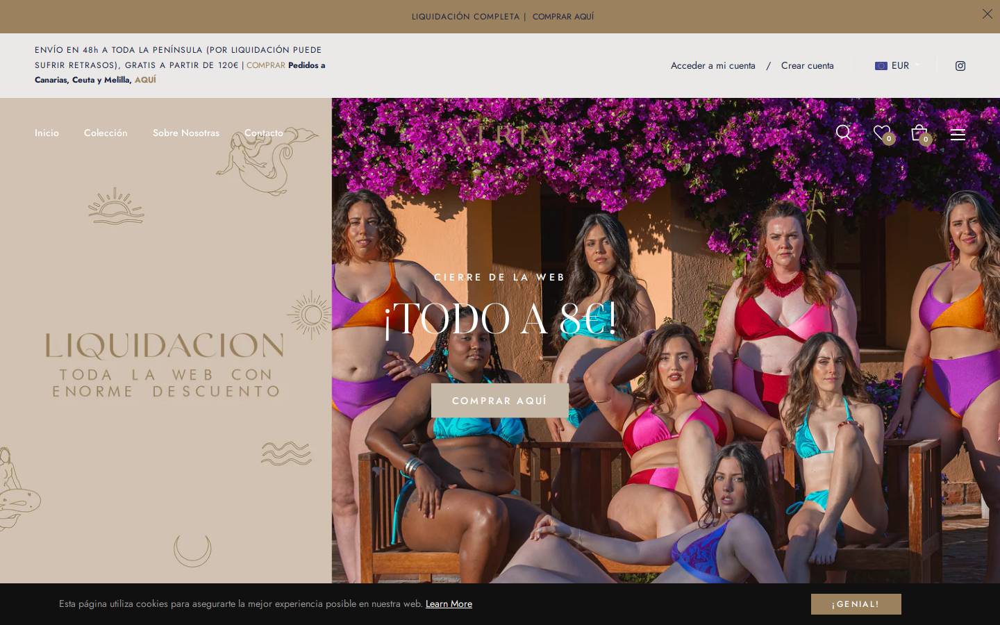 atriathebrand.com homepage screenshot