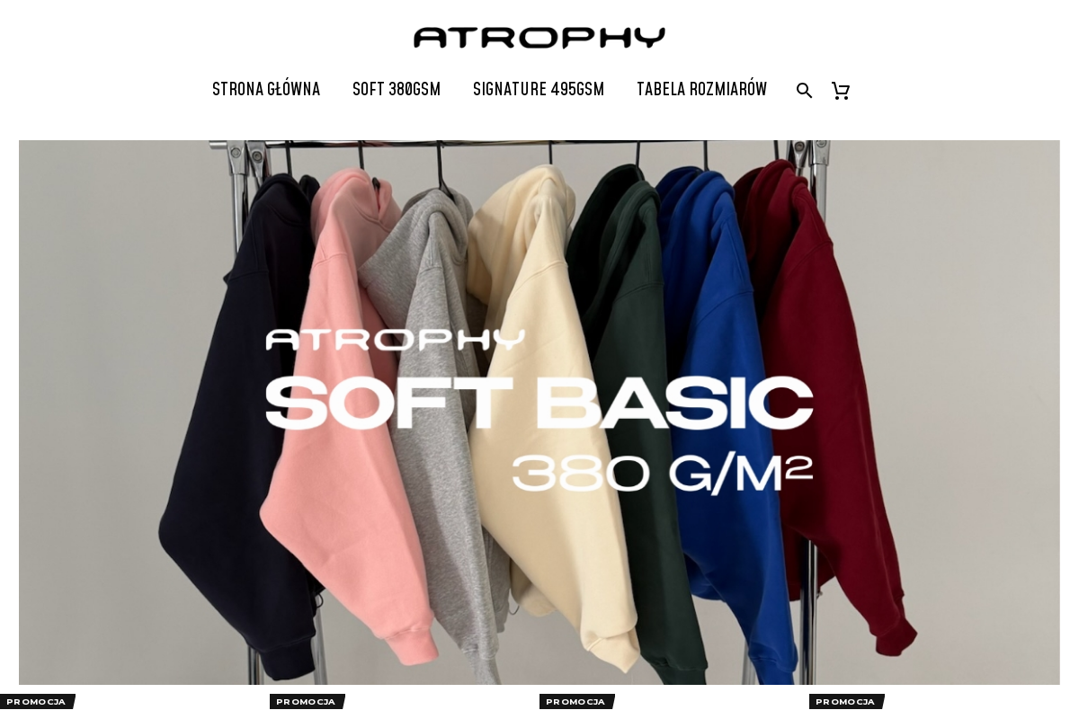 Atrophy homepage screenshot