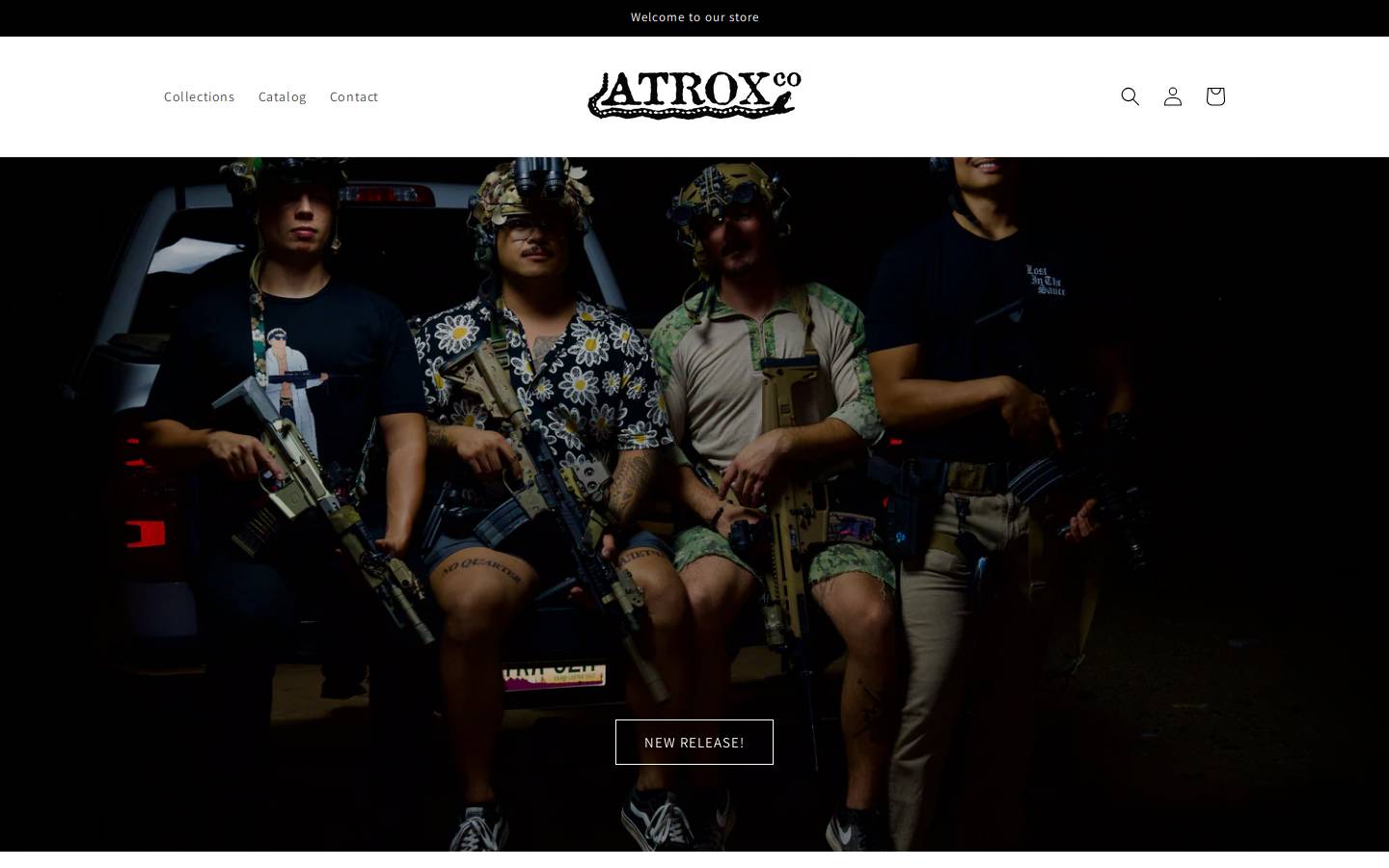 atroxco.com homepage screenshot