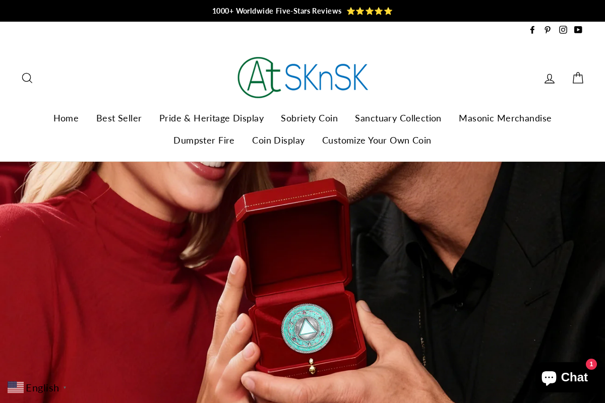 atsknskgift.com homepage screenshot