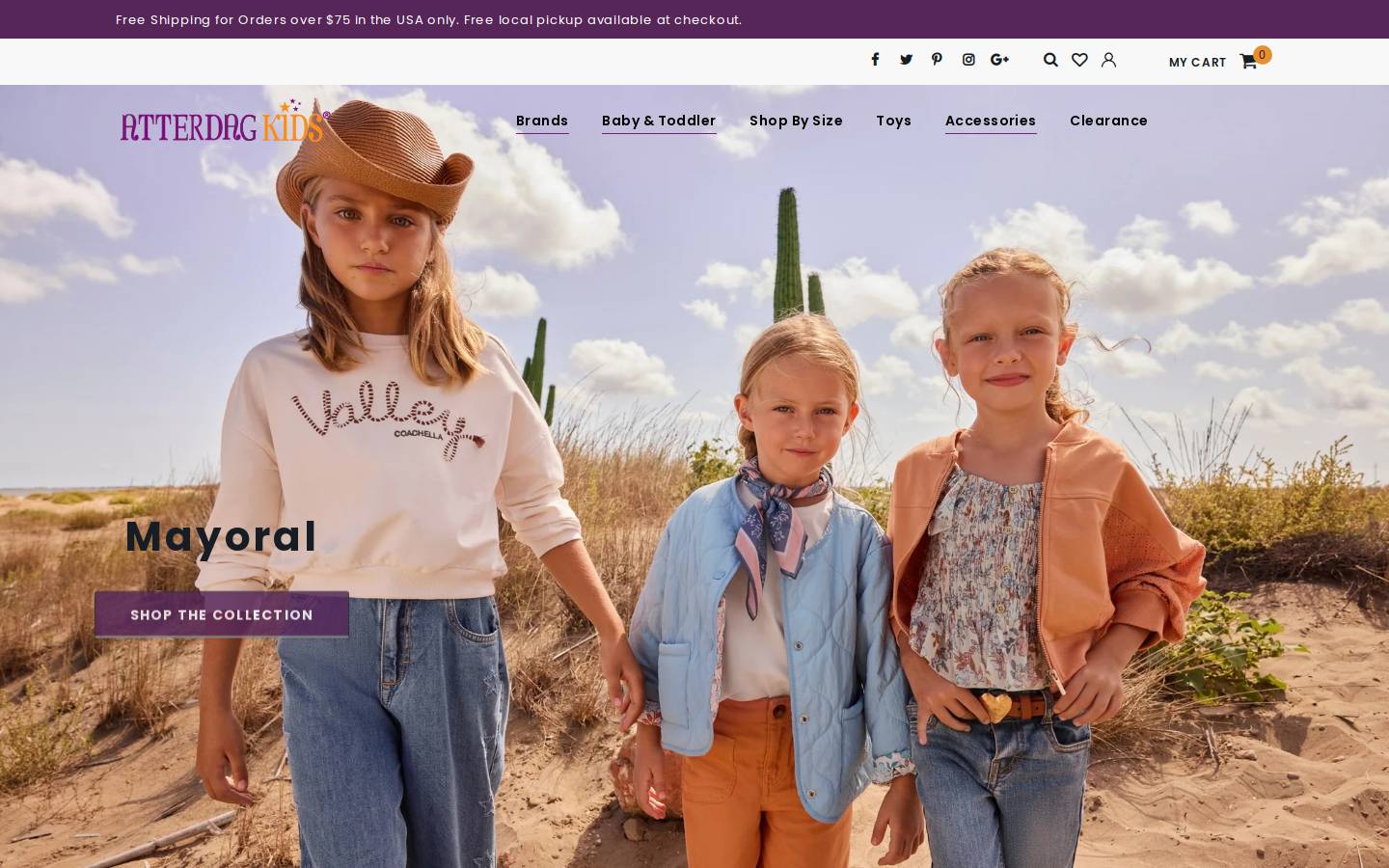 atterdagkids.com homepage screenshot